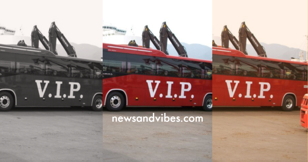 See new VIP Bus fares