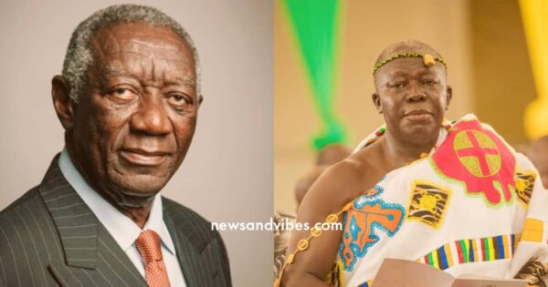 Asantehene used his connections to save Ghana billions of cedis when I was President - Fmr Prez Kufuor