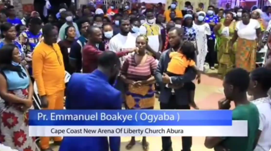 (Video) Pastor shaves boy's hair to prevent him from becoming like Okomfo Anokye