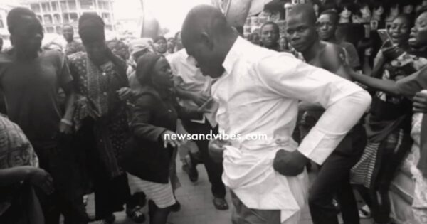 Pastors fight violently over sharing of offering money at marketplace