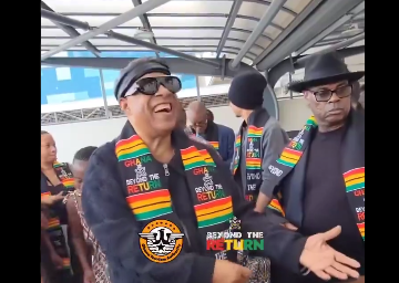 Stevie Wonder celebrates 74th birthday with arrival in Ghana