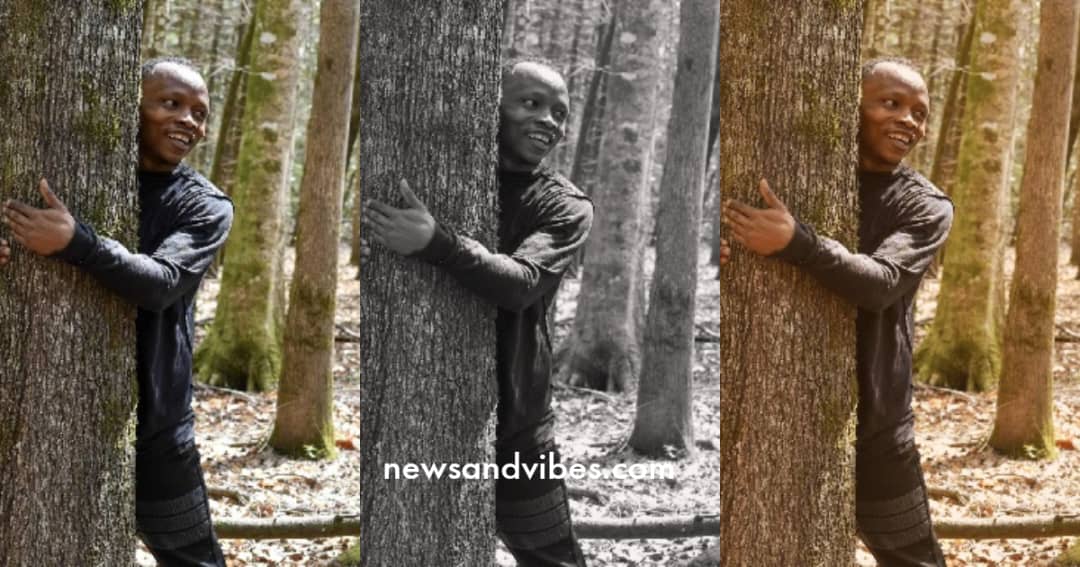 Trees Hugathon: Ghanaian sets new record by hugging over 1k trees in an hour