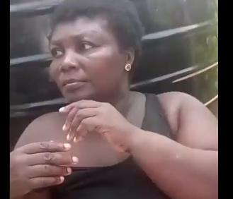 (Video) Kasoa: Woman caught red-handed stealing from a house