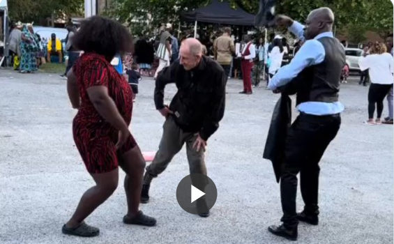 Viral Video: Joyous dance between white man and Ghanaian woman delights social media