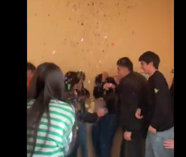 Watch how students stage fake fight to surprise teacher with birthday celebration
