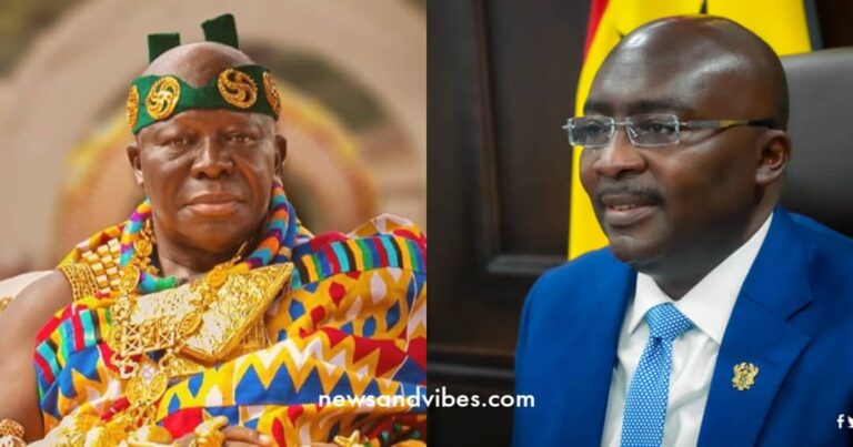 Asantehene offers words of wisdom to Dr. Bawumia