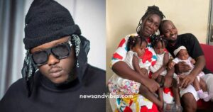 Funny Face alleges Medikal is father of his twins with baby mama