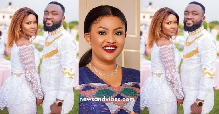 (Video) Nana Ama McBrown's husband deletes her photos, reignites divorce rumours