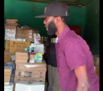 (Video) Man cries as he appeals to family head over his land seized by wealthy family member