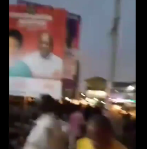 NPP and NDC supporters clash over billboard in Ablekuma North