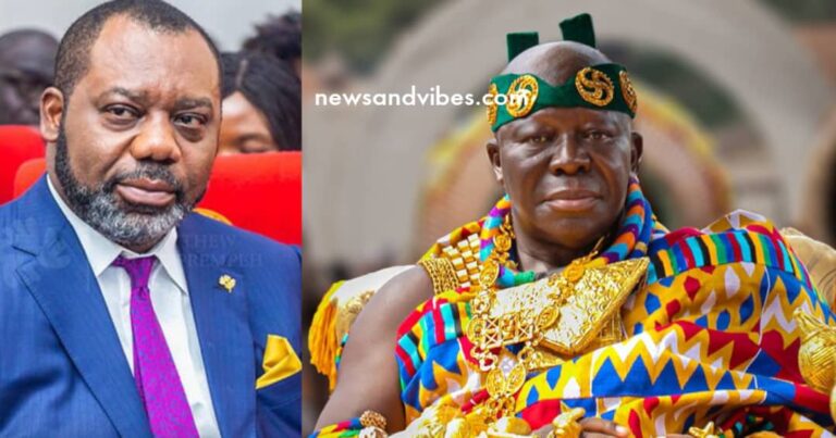 Otumfuo reveals his role in Napo's upbringing, calls him 'My Son and Grandson'