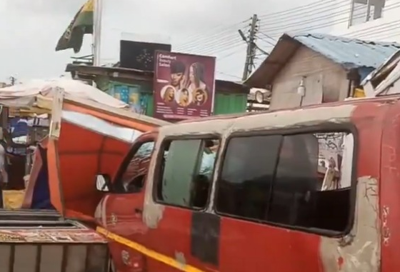 Trotro driver loses control of vehicle, claims 3 lives at Mallam Junction