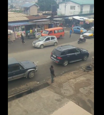 (Video) Nigerian left stranded in Ghana as friends flee with his USA VISA money