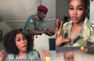 Female soldier accuses superior officer of rape in viral TikTok video