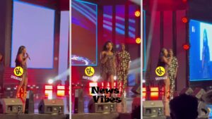 Watch Efia Odo steal the spotlight at 3Music Awards with electrifying performance