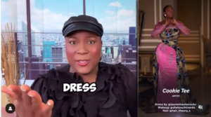 Cookie Tee's outfit gets roasted by fashion critic Charlie Dior