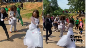 Devastated bride confronts cheating groom on wedding day in viral video