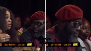 (Video) Andy Dosty defends Adina against disparaging remark from Sally Mann