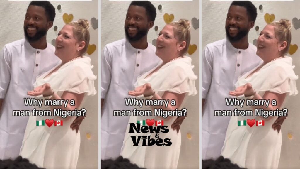 White lady explains why she schose to marry an African