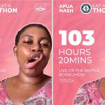 Afua Nash aims to break Guinness World Record with 103 hours Eating Marathon