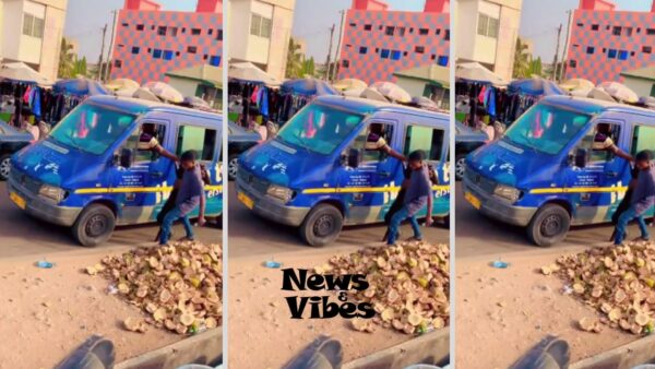 (Video) Brave Driver Foils Phone Snatching Attempt, Holds Onto Suspect While Driving