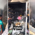 (Video) Kantamanto Market Fire: Devastating Footage Emerges of Destruction