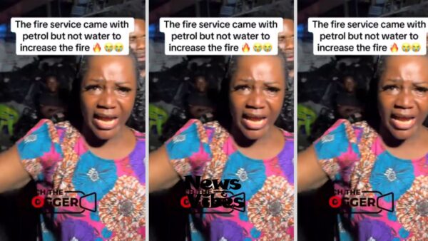 Trader Alleges Ghana National Fire Service Brought Petrol to Kantamanto Market Fire Scene