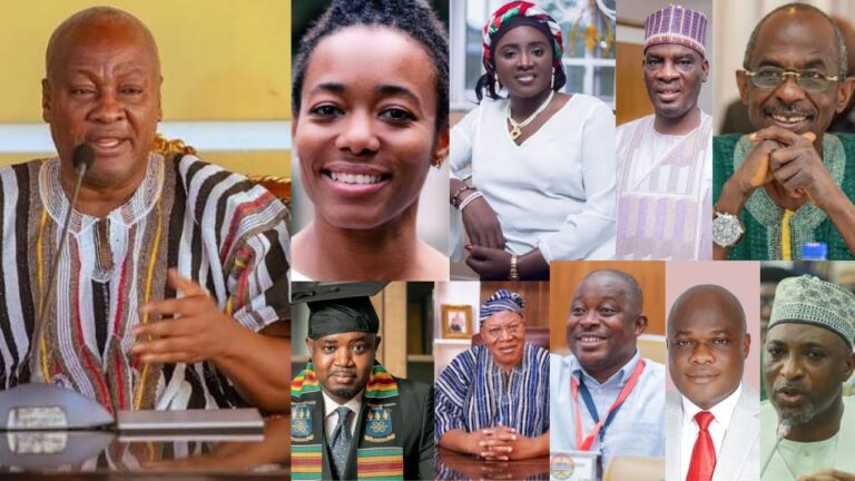 (Video) Prez Mahama Makes Reshuffle, Appoints Hannah Bissiw, Zanetor Rawlings