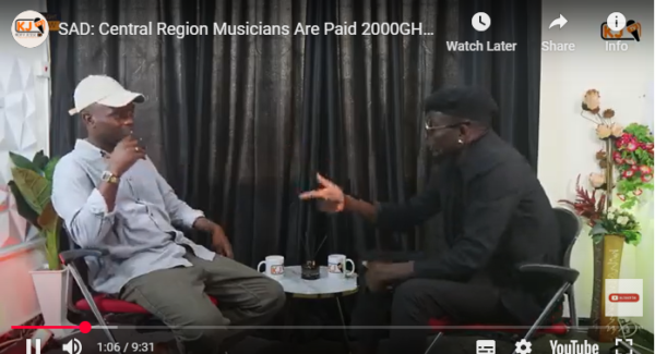 Cape Coast Musicians are Always Underpaid Compared to Those Invited from Accra and Kumasi
