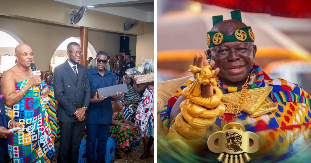 See the Customized Gold Timepieces Presented to Asantehene and Lady Julia