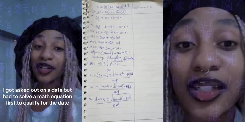 Woman Rejects Date After Being Asked to Solve Math Equation First