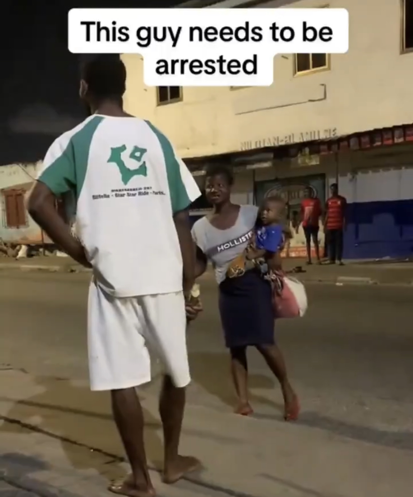 Man Arrested After Viral Video Shows Him Assaulting Partner While Holding Toddler