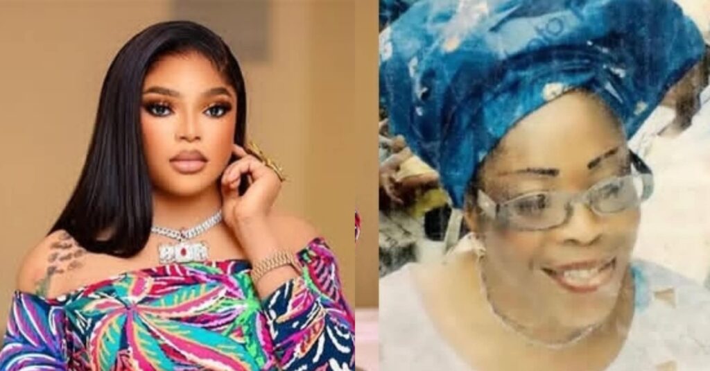 Read Bobrisky’s Emotional Tribute to Late Mother