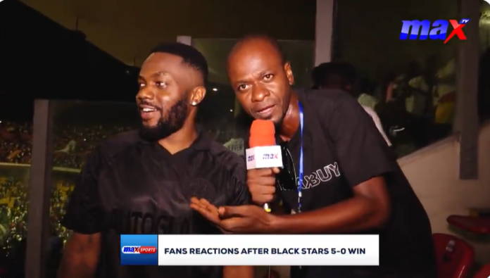 See Omar Sterling's Prediction on the Black Stars After Win Against Chad (Video)