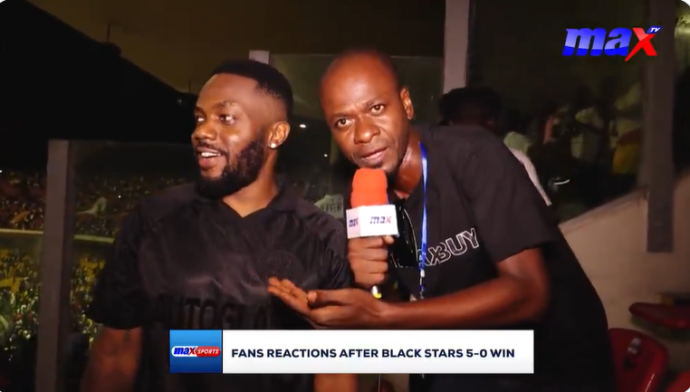 See Omar Sterling's Prediction on the Black Stars After Win Against Chad (Video)
