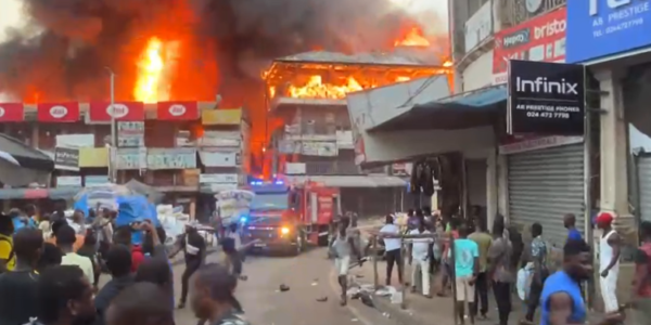 Adum Market Fire: ECG Denies Responsibility