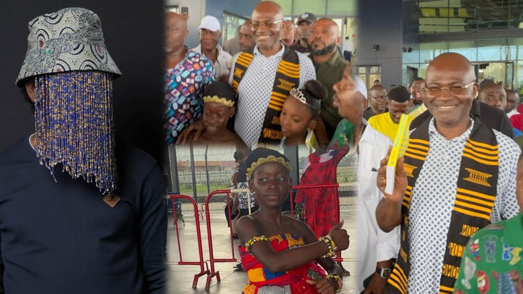 (Video) Massive Crowd Storms Kumasi Airport To Welcome Kennedy Agyapong After Anas Sued Him $18 Million