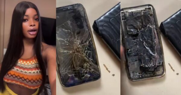 (Video) iPhone 13 Destroyed by Explosion While Charging with Power Bank