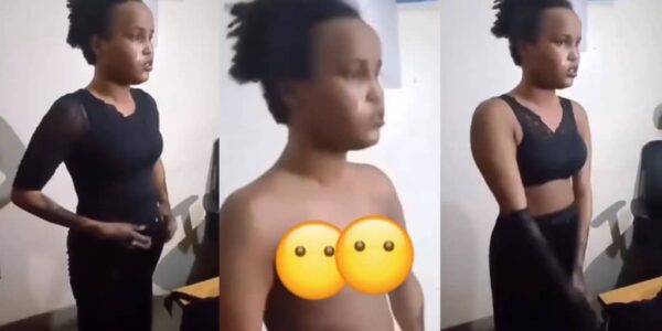 (Video) Chaos as Man Posing as Woman for Nanny Role Gets Exposed During Interview