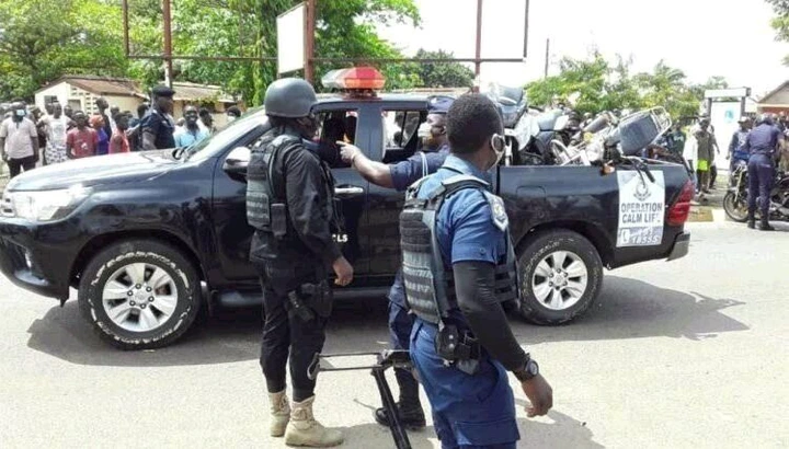 Thieves Flee into Bush After Crashing Getaway Car in Ajumako Robbery Attempt