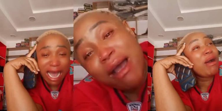 (Video) Businesswoman Left Helpless After Boutique Looted