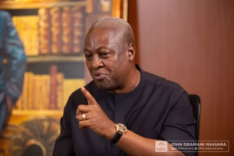 President Launches 'Mahama Cares' by Giving Up His 6-Month Salary