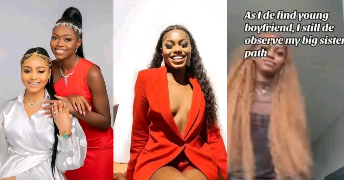 Regina Daniels' Sister's Quest for a Younger Lover Creates Online Stir Amid Family Drama!