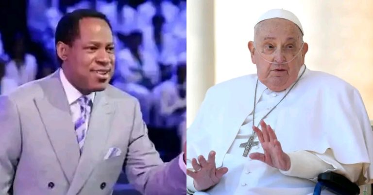 Pastor Chris Oyakhilome Blames Pope Francis’ Death on COVID Vaccine
