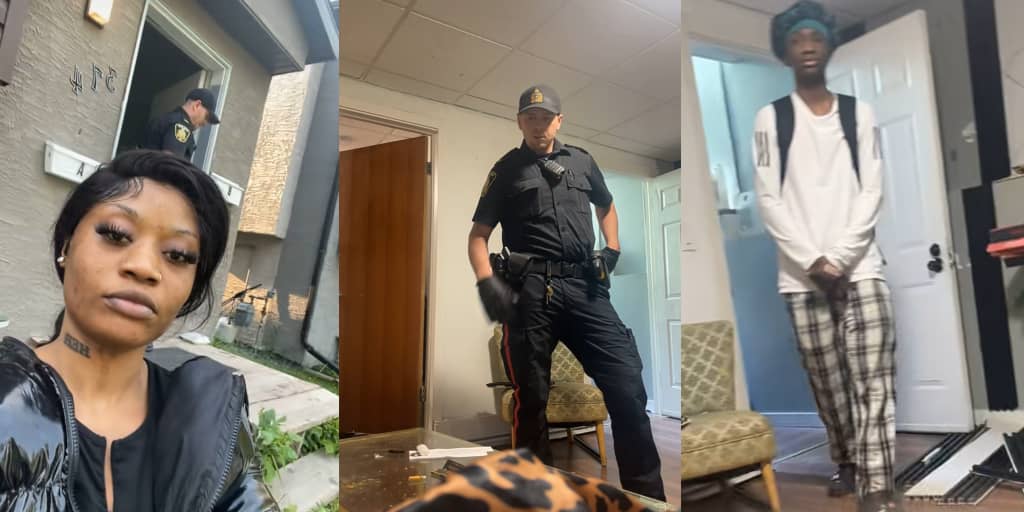 Lady in Canada Dragged Out by Police After Brother Sells Her Property