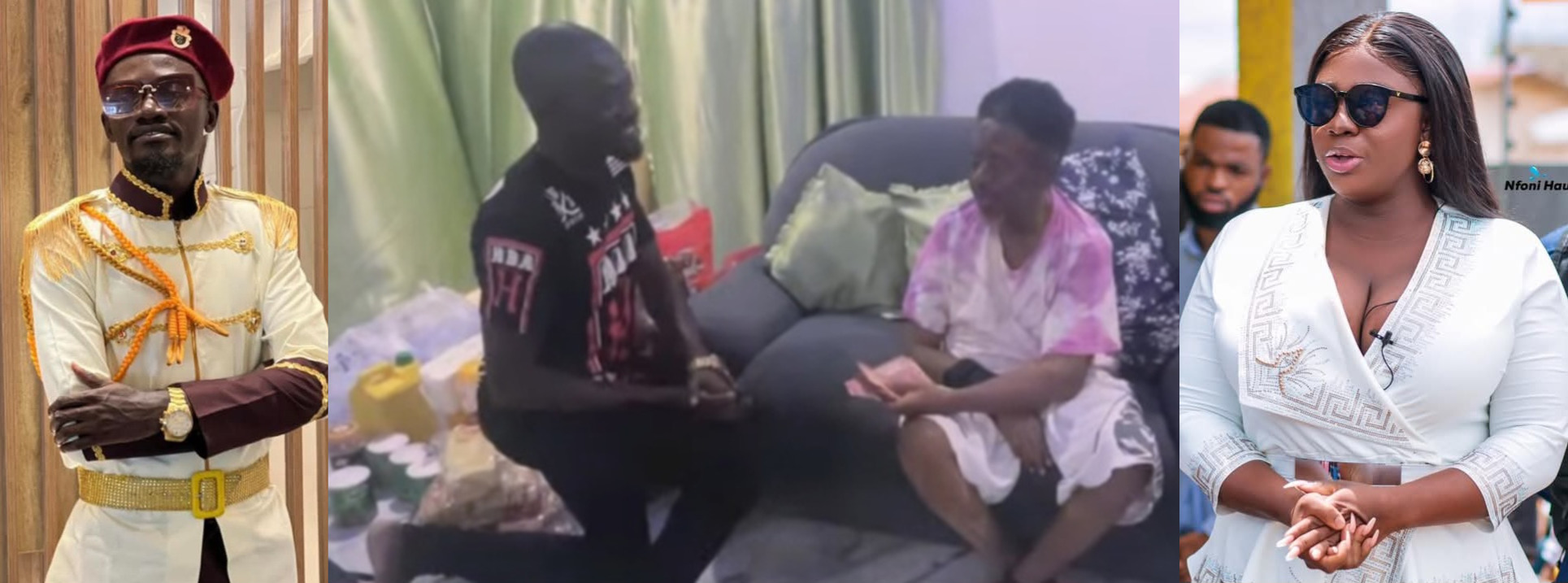 (Video) Lilwin and Tracey Boakye’s Heartwarming Gesture to Actor Kwaku Twumasi