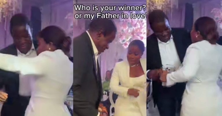 Veekee James Trends Online for Dance Moves with Father-in-Law