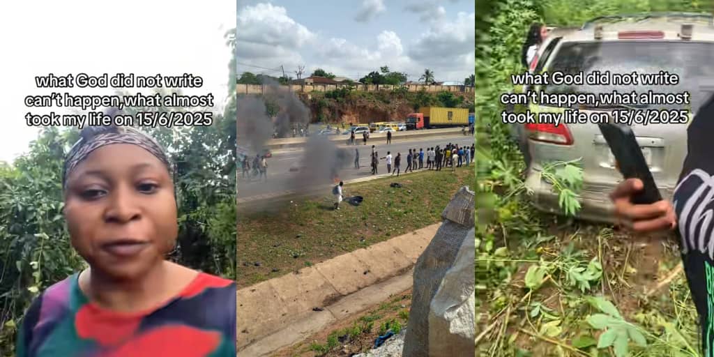 (Video) ‘We Shouldn’t Be Alive!’—Passenger Recounts Horror After Vehicle Veers Off Road