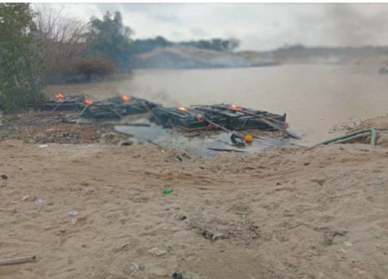 Church Service Interrupted as MCE Joins Police to Nab Illegal Miners