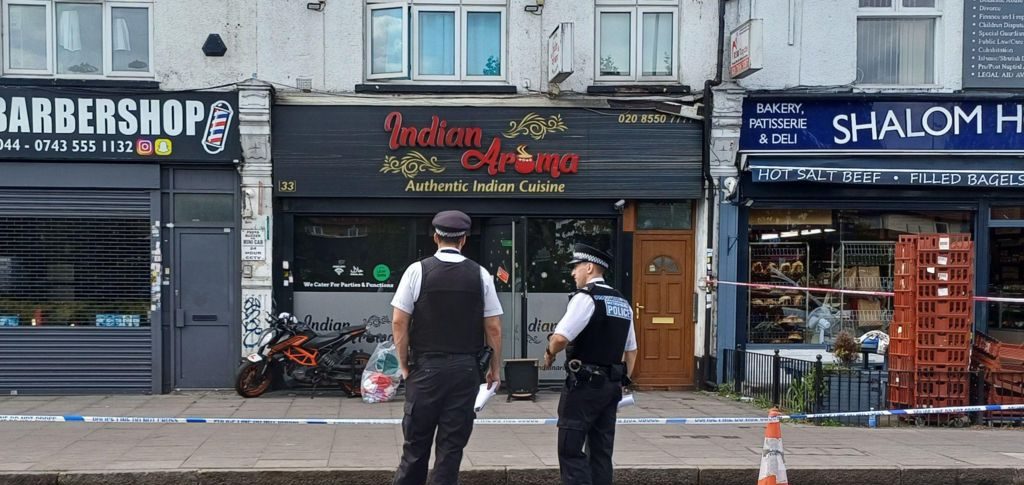 Teen and Man Arrested After East London Restaurant Blaze Leaves Victims Critical
